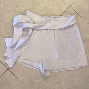 Alice + Olivia white high waisted shorts - only worn once!
